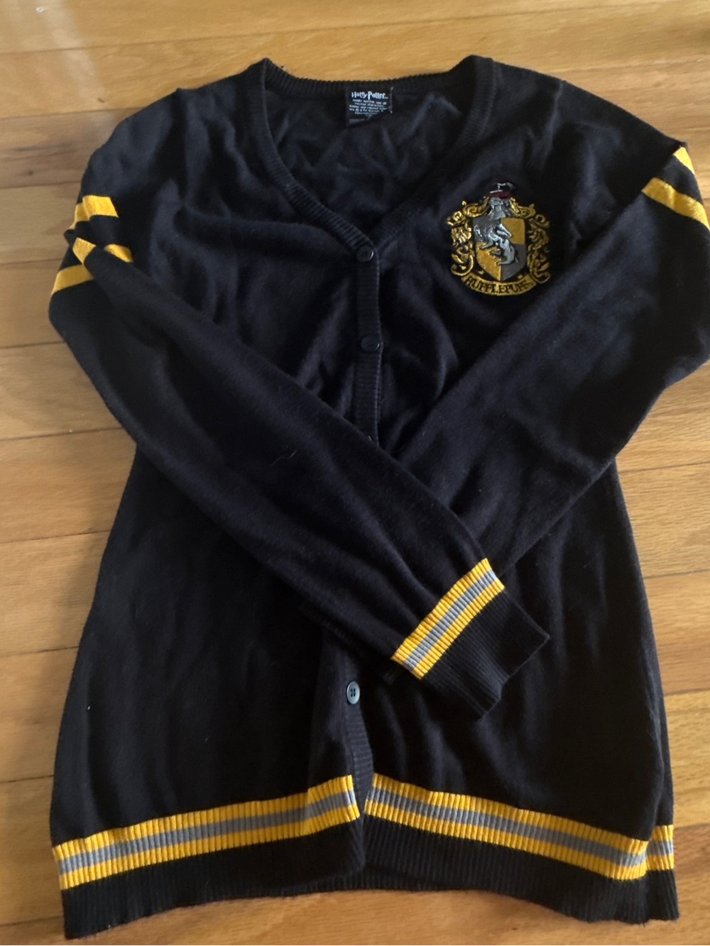 Warner Bros. Harry Potter Black Knit Sweater